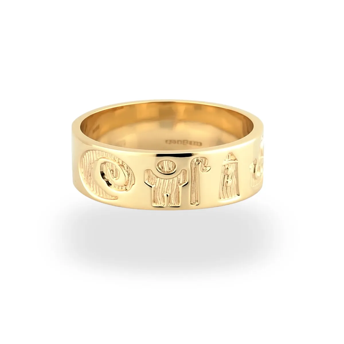 14k Gold History of Ireland Ring