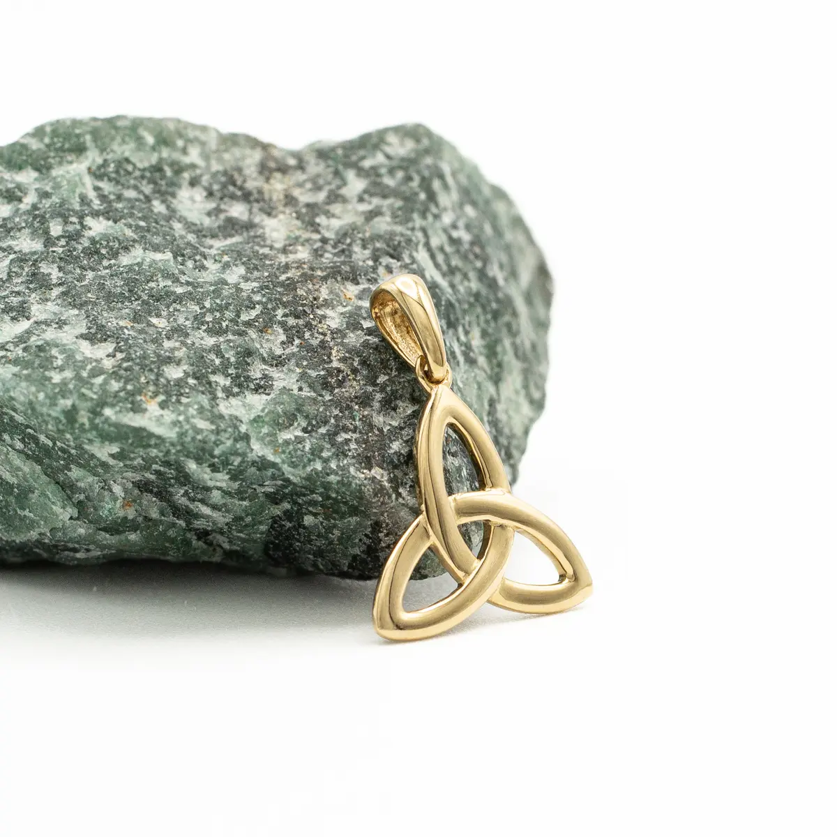 14k Gold Celtic Trinity Knot Charm...