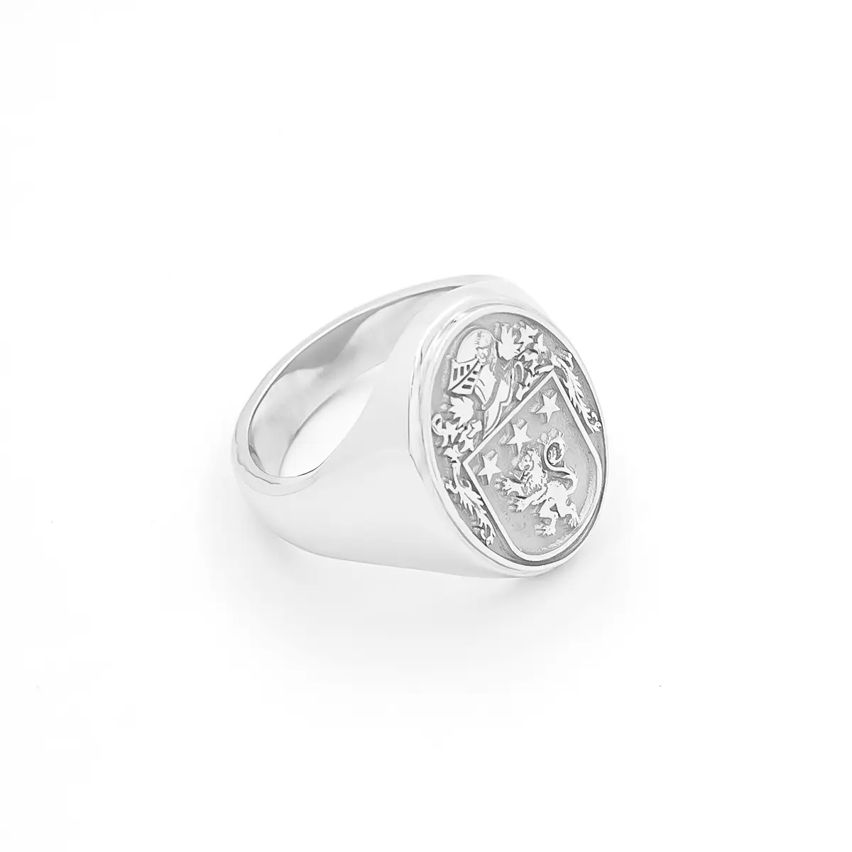 Men's Custom Signet Ring Photo 5 