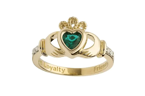 Shop our collection of Irish Claddagh rings