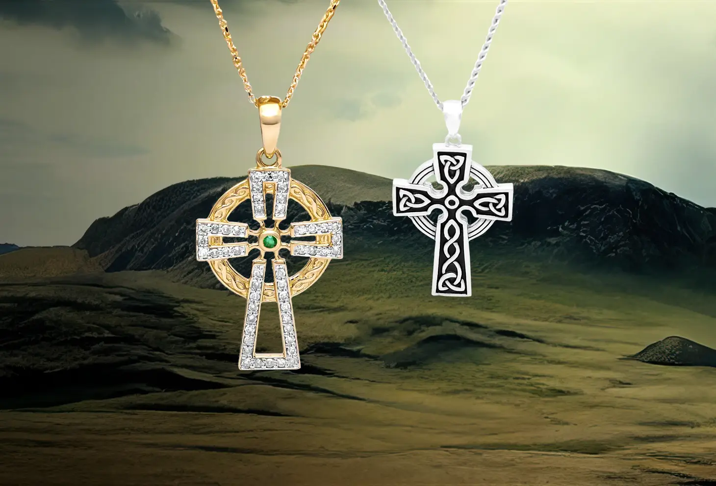 Legendary Celtic Cross Necklaces